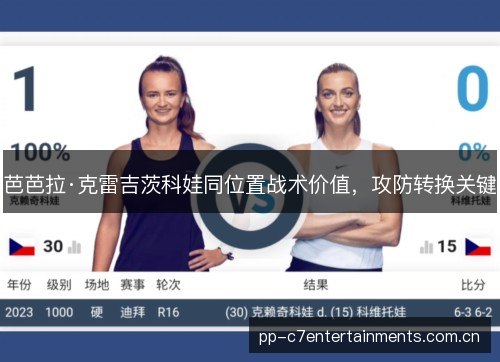 芭芭拉·克雷吉茨科娃同位置战术价值，攻防转换关键